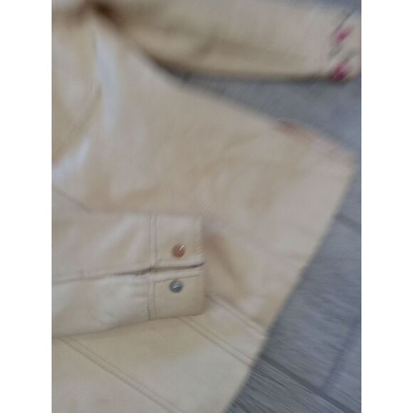 Womens Vegan Embroidered Western Jacket  Faux Leather Med Rondo by mr. murray - Picture 6 of 15